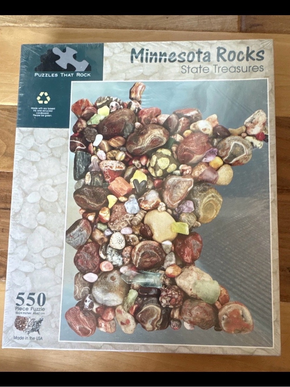 Decorative Rock Puzzle Wall Art